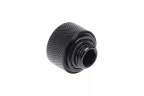 Фитинг Alphacool Eiszapfen 16mm HardTube compression fitting G1/4 - knurled - deep black
