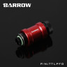 Кран Barrow Flat push type check valve Red/Black
