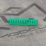 Холдер для проводов ModCust Round Cable Comb - Emerald Green/Matt