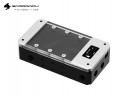 Резервуар с датчиком температуры Barrowch boxfish series POM square wisdom digital reservoir 150мм - Matt Silver