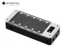 Резервуар с датчиком температуры Barrowch boxfish series POM square wisdom digital reservoir 200мм - Matt Silver