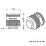 Фитинг для твердой трубки Barrow Compression Fitting(Extended Edition) - 12mm OD Rigid Tubing