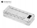 Резервуар с датчиком температуры Barrowch boxfish series acrylic square wisdom digital reservoir 200мм - Matt Silver