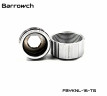 Фитинг компрессионный для твердой трубки Barrowch multicolor compression Fitting（Helm Edition）-OD:16MM Rigid Tubing - Titanium Gray