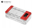 Резервуар с датчиком температуры Barrowch boxfish series acrylic square wisdom digital reservoir 150мм - Blood Red