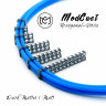 Холдер для проводов ModCust Hexagonal Cable Comb - Dark Matter/Matt