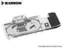 Водоблок + Активный бэкплейт Barrow LRC2.0 full coverage GPU Water Block for MSI 3090 VENTUS Aurora