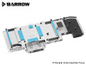 Водоблок + Активный бэкплейт Barrow LRC2.0 full coverage GPU Water Block for MSI 3090 VENTUS Aurora